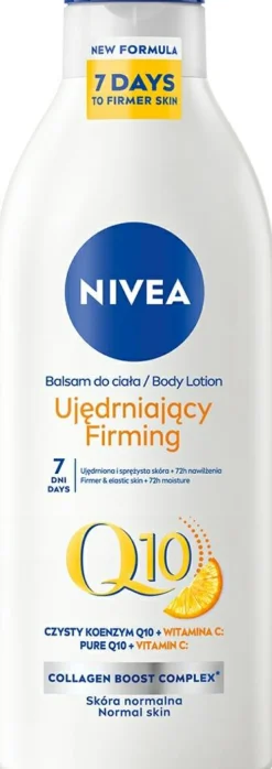 Straffende Körperlotion mit Q10 und Vitamin C