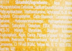 Straffendes Körperpeeling mit Mangoduft
