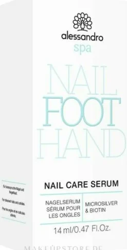 Stärkendes und pflegendes Nagelserum mit Mikrosilber und Biotin