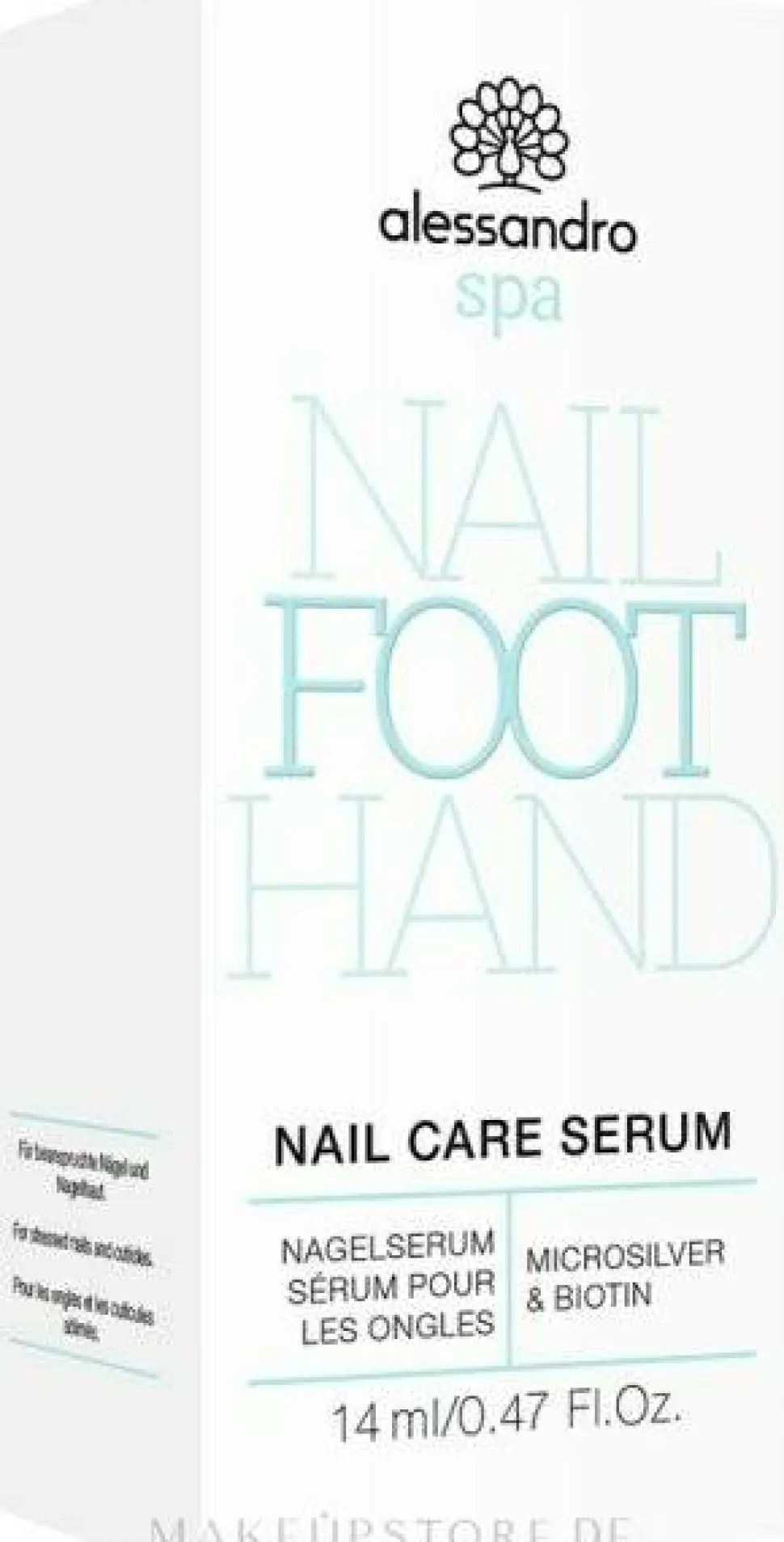 Stärkendes und pflegendes Nagelserum mit Mikrosilber und Biotin