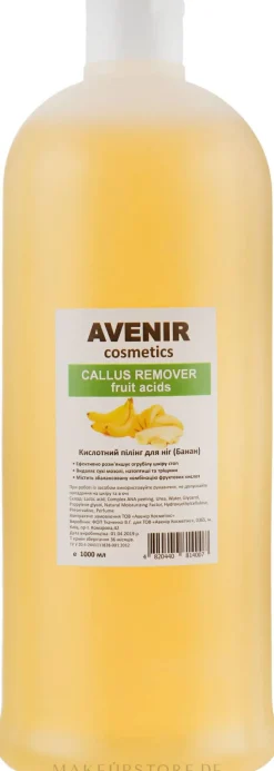 Säurepeeling für Beine Banane