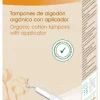 Tampons aus Bio-Baumwolle mit Applikator Super Plus 12 St.