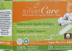 Tampons aus Bio-Baumwolle Super Plus 15 St.