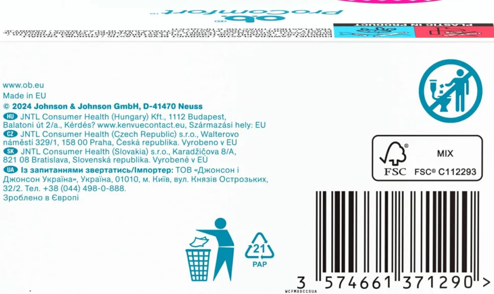 Tampons Mini 32 St.