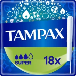 Tampons mit Applikator, 18 Stück