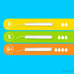 Tampons mit Applikator, 18 Stück