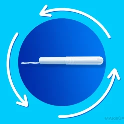 Tampons mit Applikator, 18 Stück