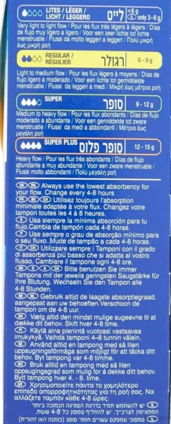 Tampons mit Applikator, 20 Stück