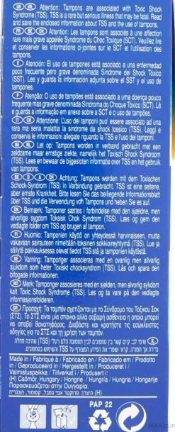 Tampons mit Applikator, 20 Stück