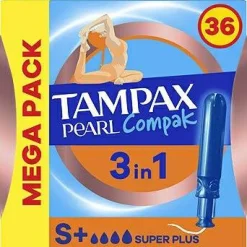Tampons mit Applikator, 36 Stk