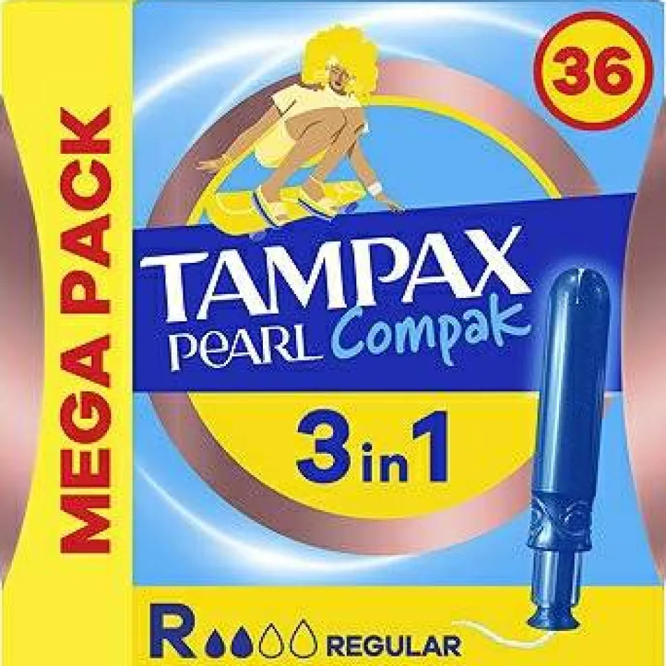 Tampons mit Applikator, 36 Stk.