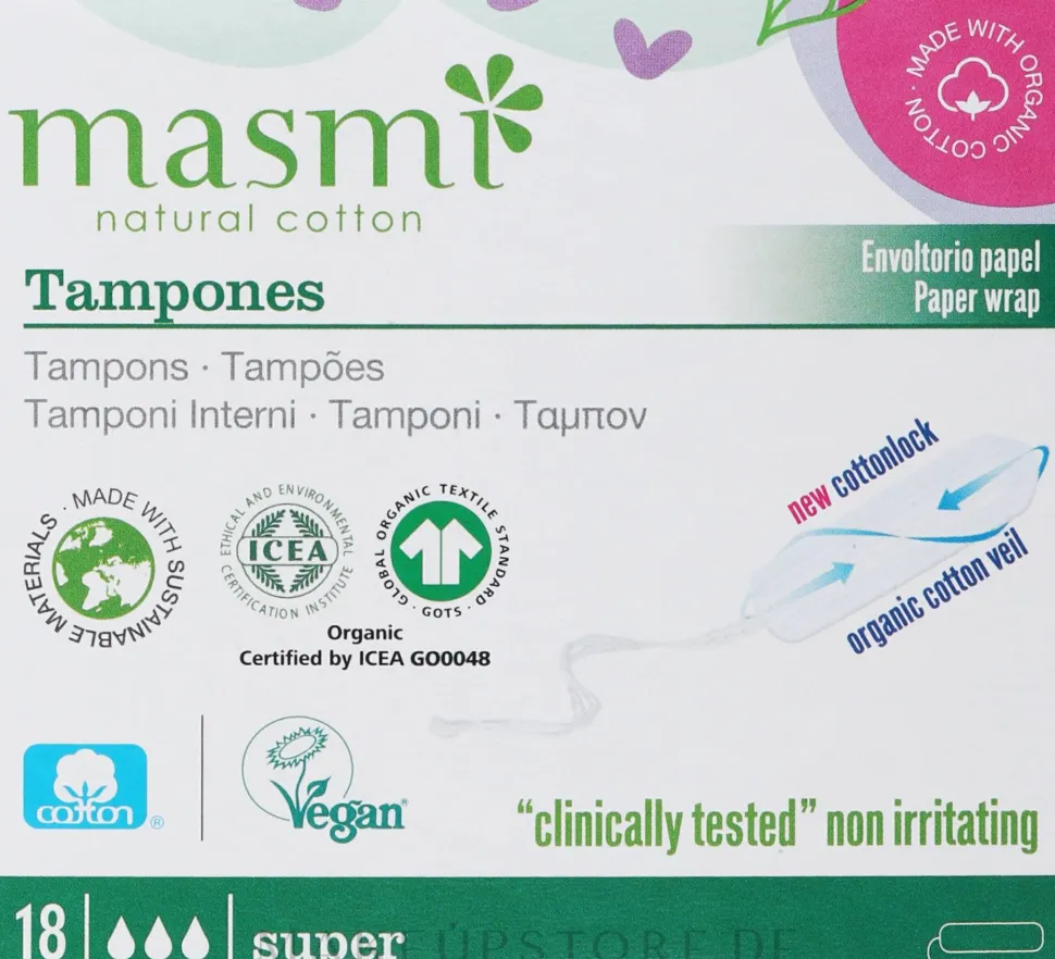 Tampons ohne Applikator 18 St.
