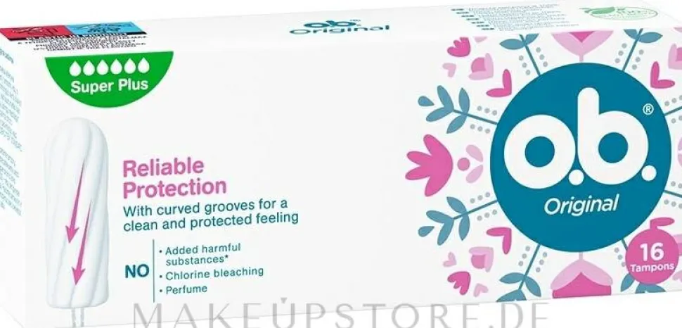 Tampons Original Super Plus 16 St.