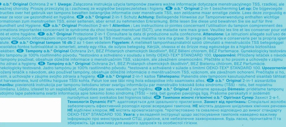 Tampons, 16 Stück