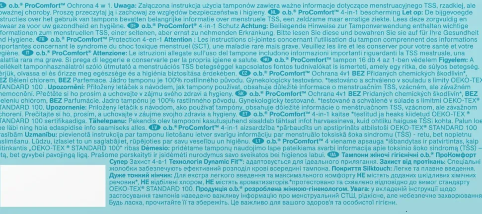 Tampons Super 16 St.