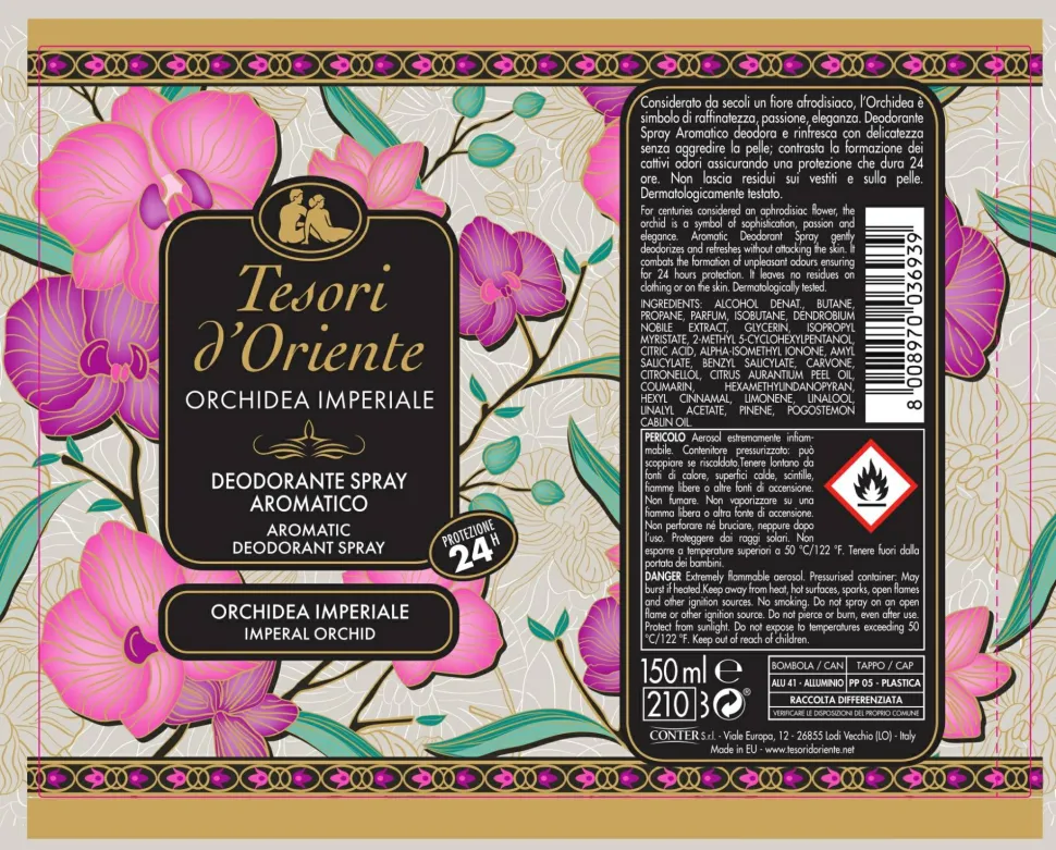 Tesori d`Oriente China Orchid