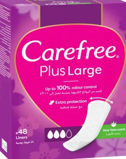 Tägliche Damenbinden mit Aloe 48 St.