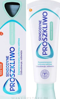 Tägliche Zahnpasta zur Stärkung und Härtung vom Zahnschmelz Pronamel Daily Protection