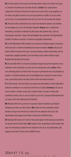 Täglich pflegendes Fußserum