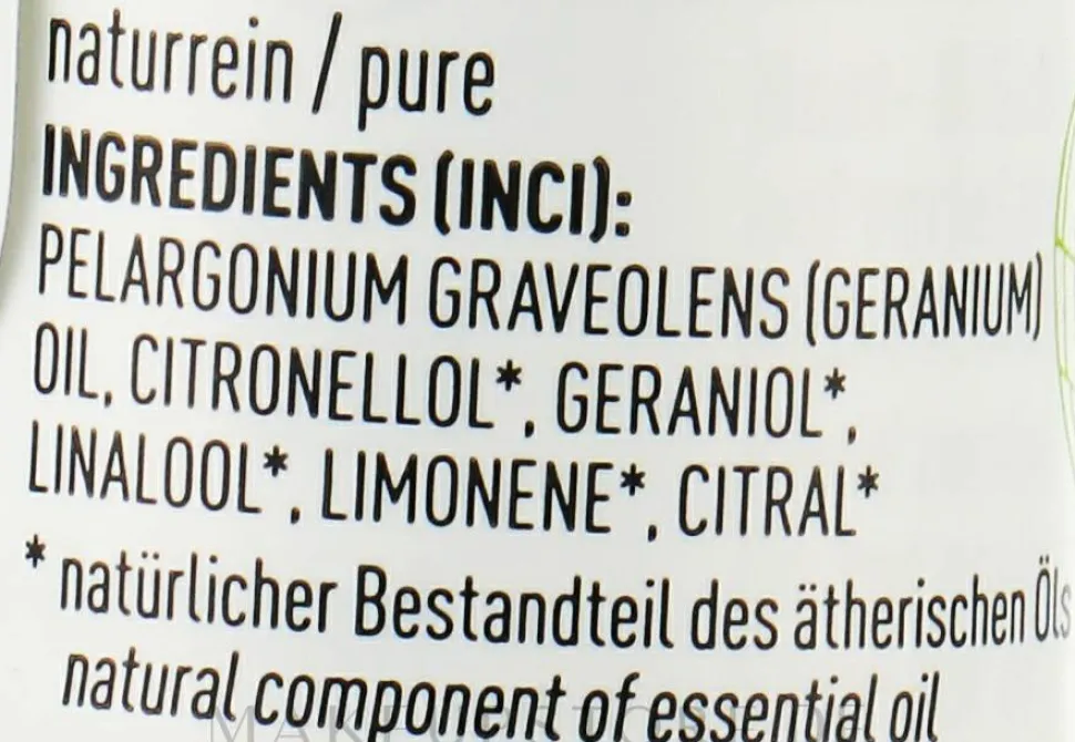 Ätherisches Geranienöl