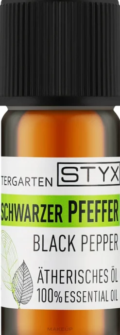 Ätherisches Öl aus schwarzem Pfeffer