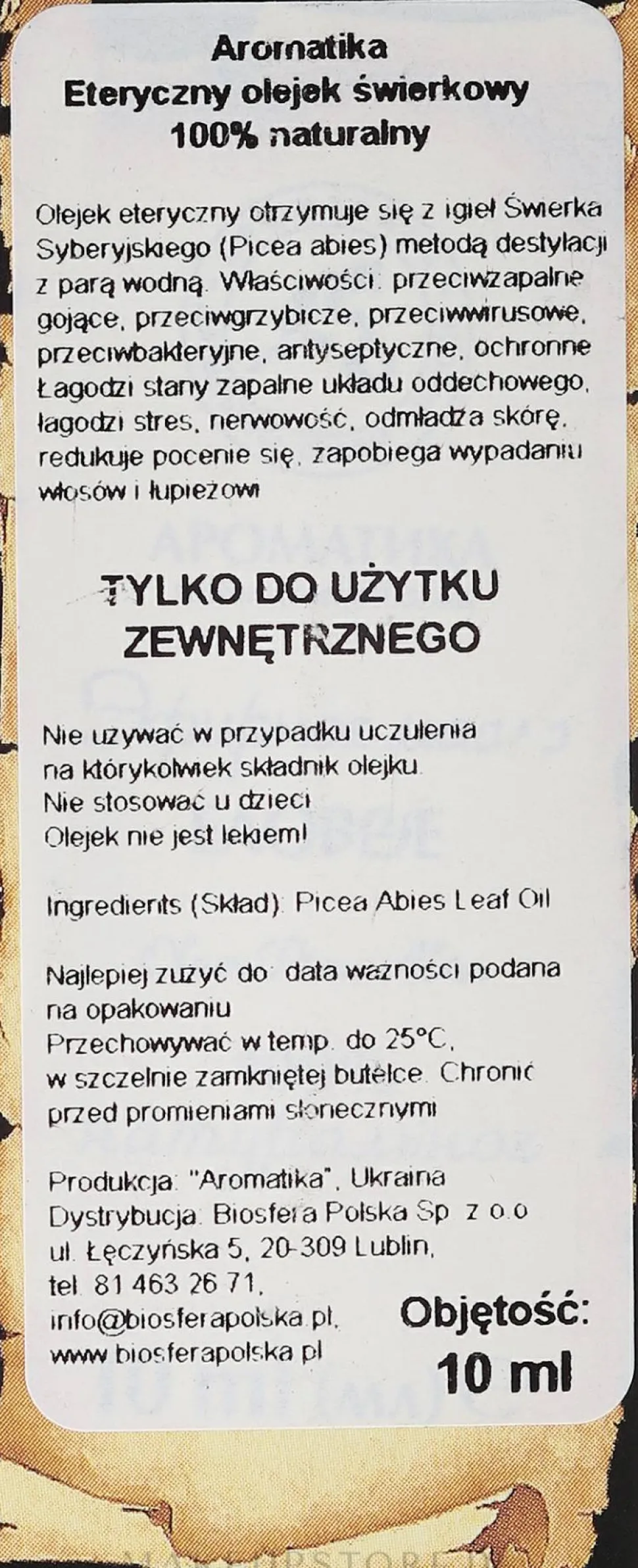 Ätherisches Öl Fichte