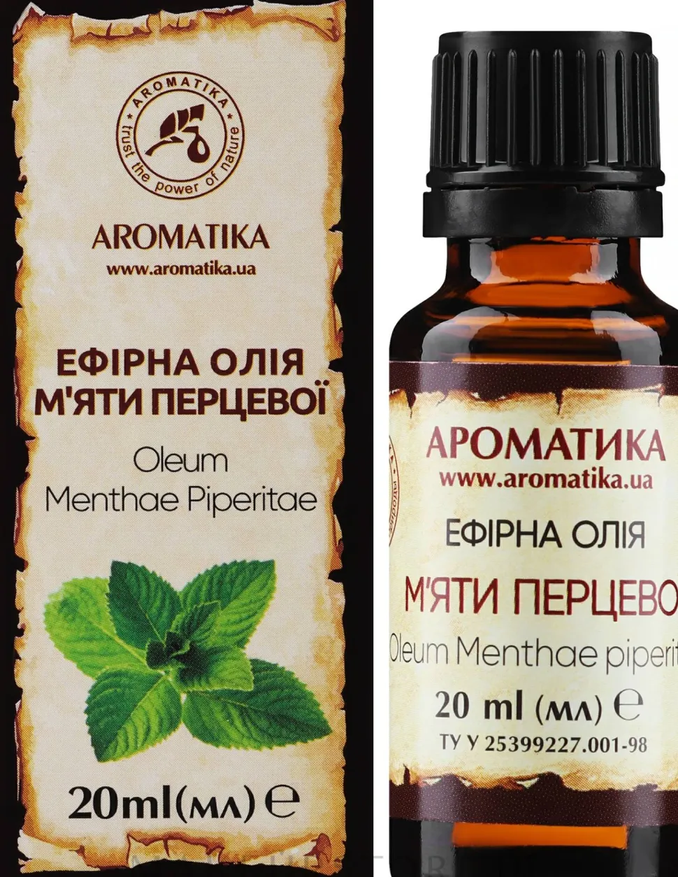 Ätherisches Bio-Pfefferminzöl
