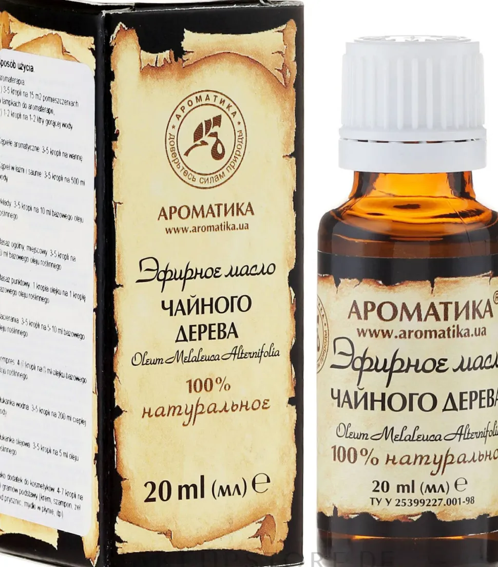 Ätherisches Bio Teebaumöl