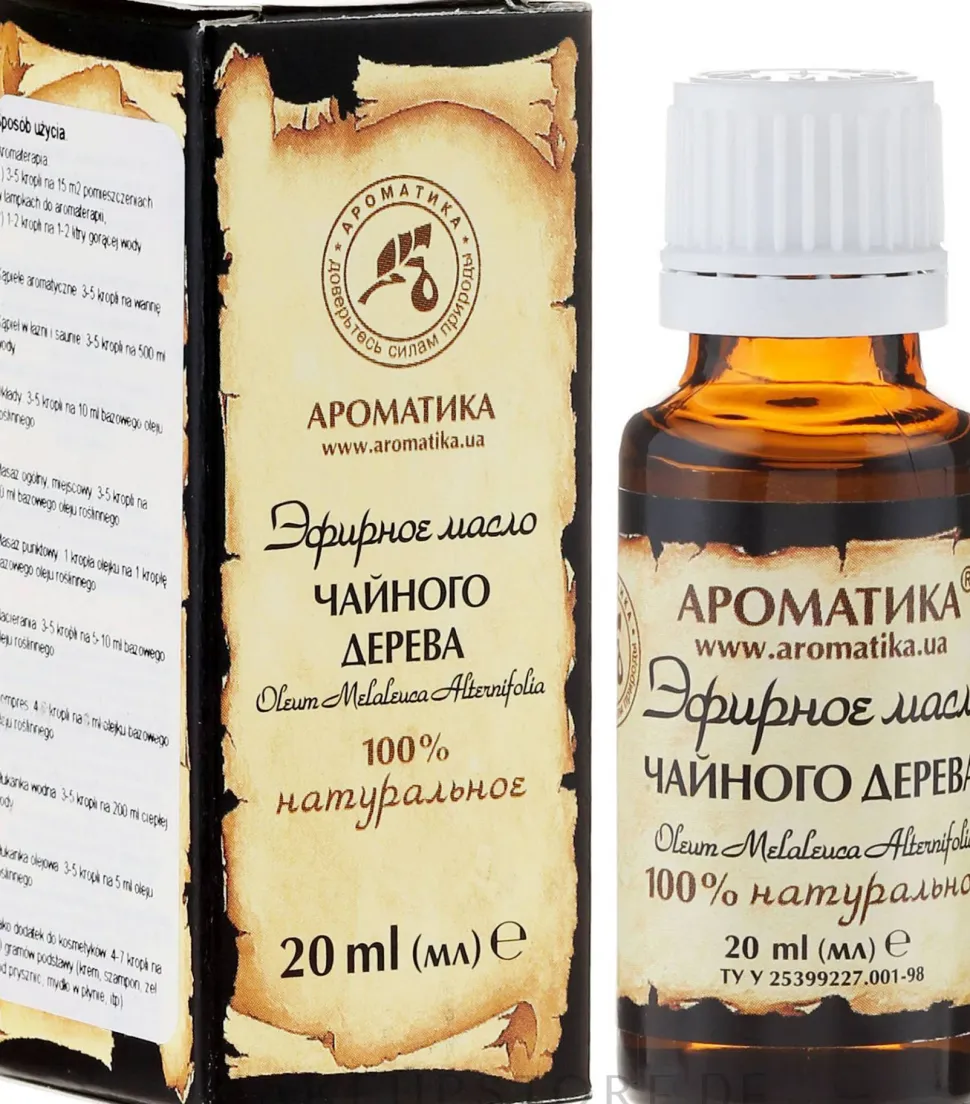 Ätherisches Bio Teebaumöl