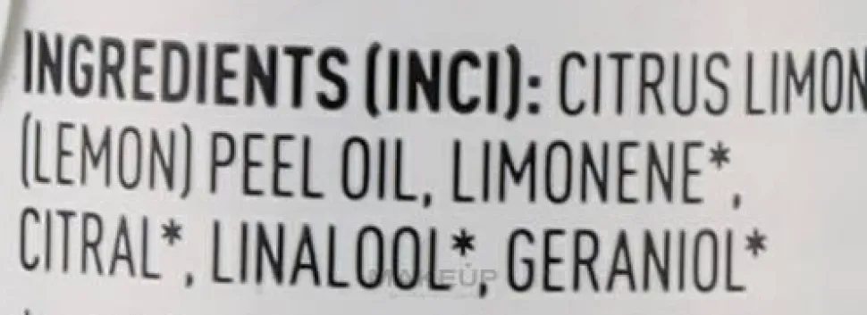 Ätherisches Zitronenöl
