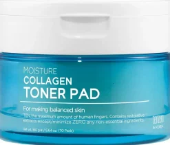 Toner-Pads mit Kollagen für das Gesicht