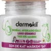 Tonmaske mit Avocadopulver