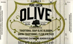 Traditionelle Körperseife mit Olivenöl