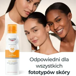 Transparenter Sonnenschutzspray für den Körper