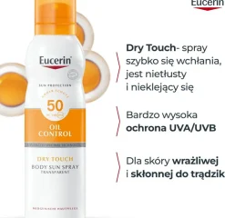 Transparenter Sonnenschutzspray für den Körper