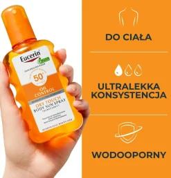 Transparentes Sonnenschutzspray für den Körper