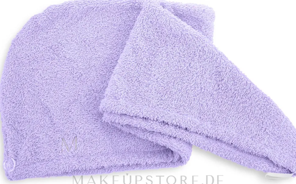 Turban-Handtuch für das Haar lila