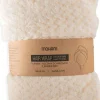 Turban-Handtuch zum Haartrocknen Vanille