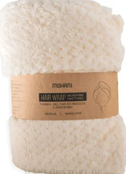 Turban-Handtuch zum Haartrocknen Vanille