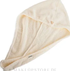 Turban-Handtuch zum Haartrocknen Vanille