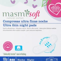 Ultradünne Damenbinden mit Flügeln für die Nacht