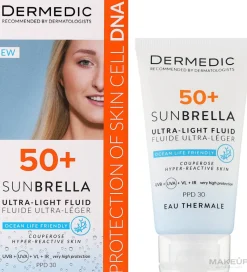 Ultraleichte Schutzcreme SPF 50+