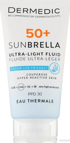 Ultraleichte Schutzcreme SPF 50+