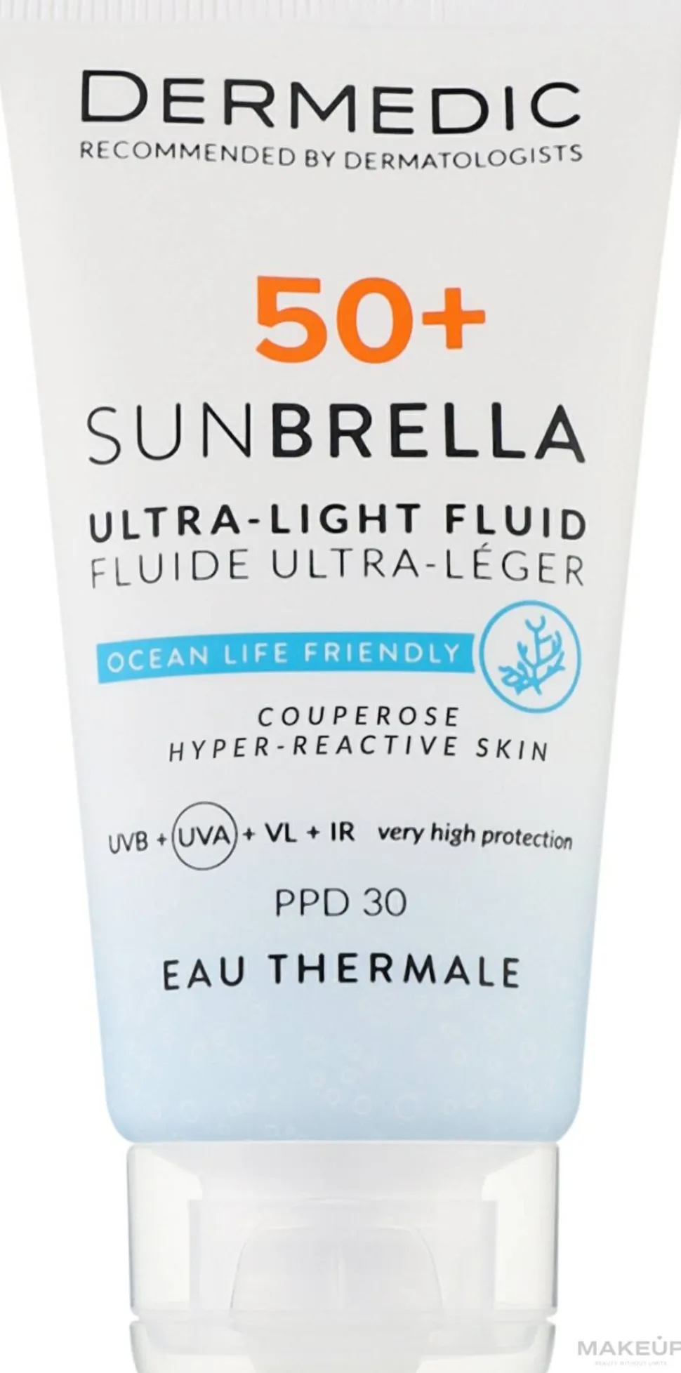 Ultraleichte Schutzcreme SPF 50+