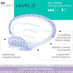 Urologische Einlagen für Männer Seni Man Extra Level 3 15 St.