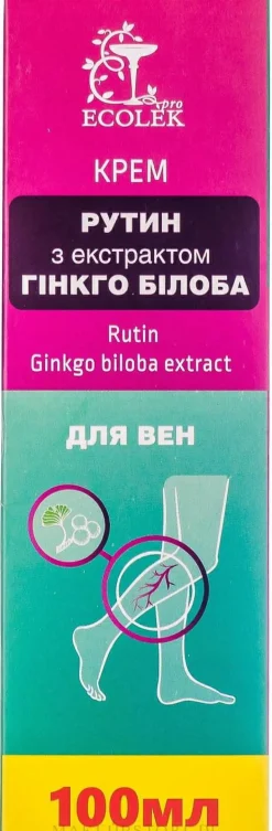 Venencreme Rutin mit Ginkgo-biloba-Extrakt