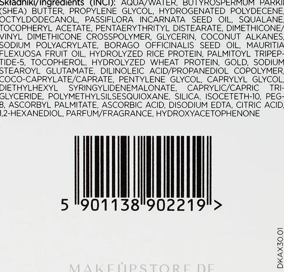 Verjüngende Creme mit Peptiden für Gesicht, Hals und Dekolleté