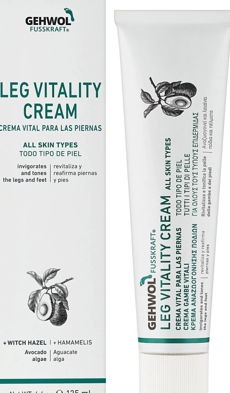 Vitalisierender Balsam für Füße und Beine