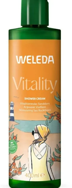 Vitalisierendes Duschgel mit Bio Sanddornöl