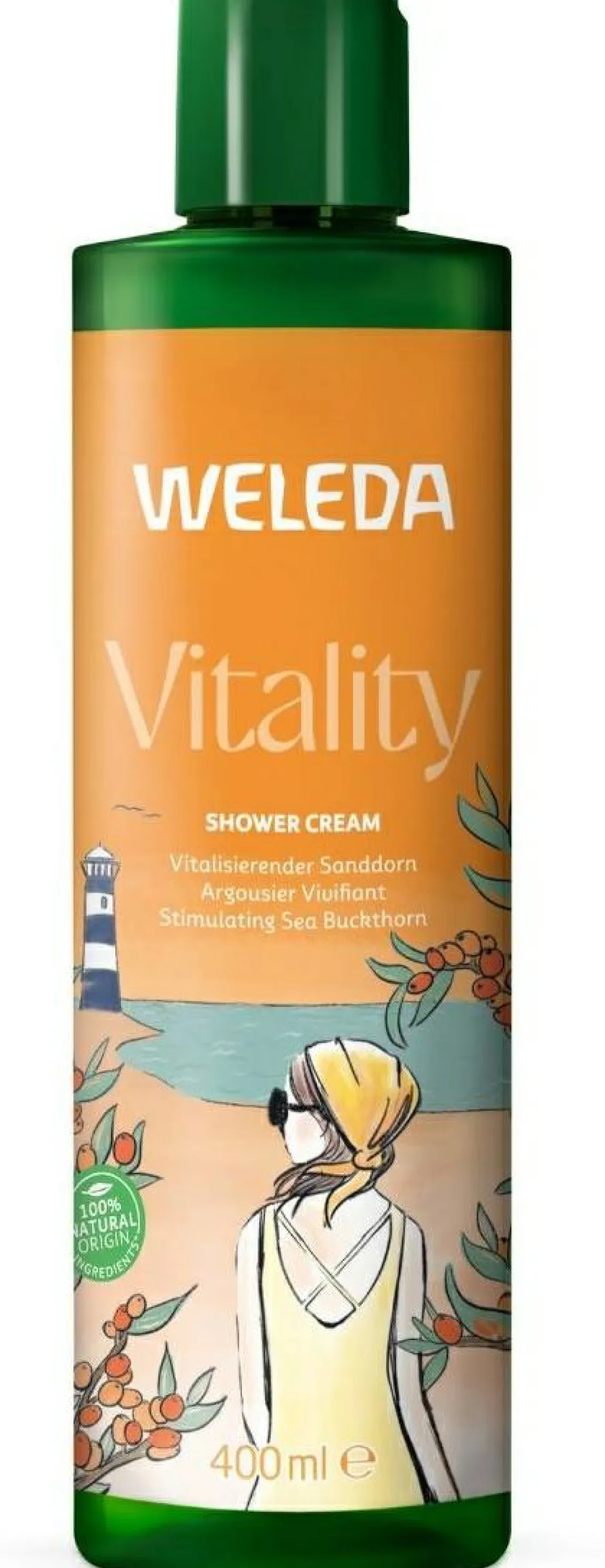 Vitalisierendes Duschgel mit Bio Sanddornöl